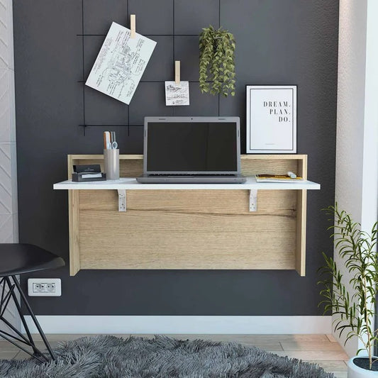 Folding Table: Floating Desk Cum Folding Study Table for Home, Office