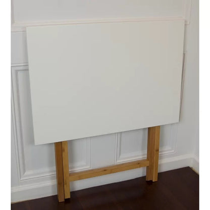 Folding Table: White Computer Desk, Folding Study Table