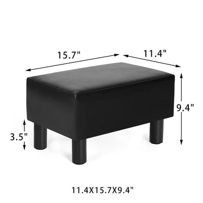 Foot Stool: 15.7'' Wide Ottoman