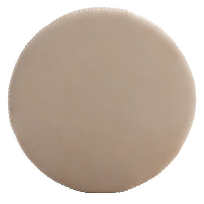 Foot Stool: 35.4'' Wide Velvet Round Cocktail Ottoman