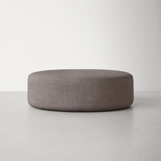Foot Stool: 37.79'' Wide Round Cocktail Ottoman