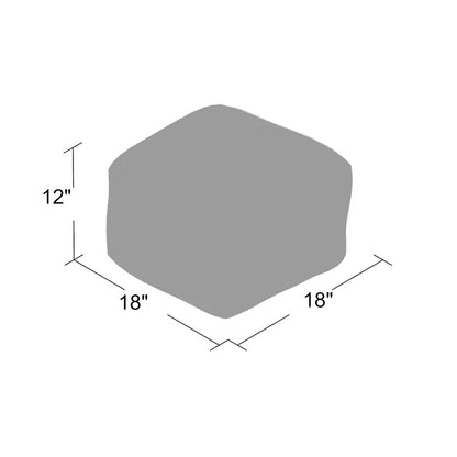 Foot Stool : Square Pouf Ottoman