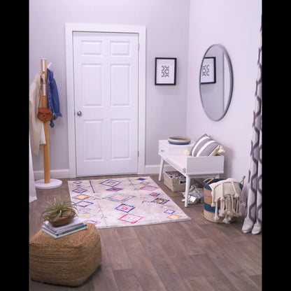 Foot Stool : Square Pouf Ottoman