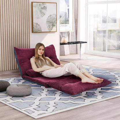 Futon: 43'' Wide Convertible Sofa