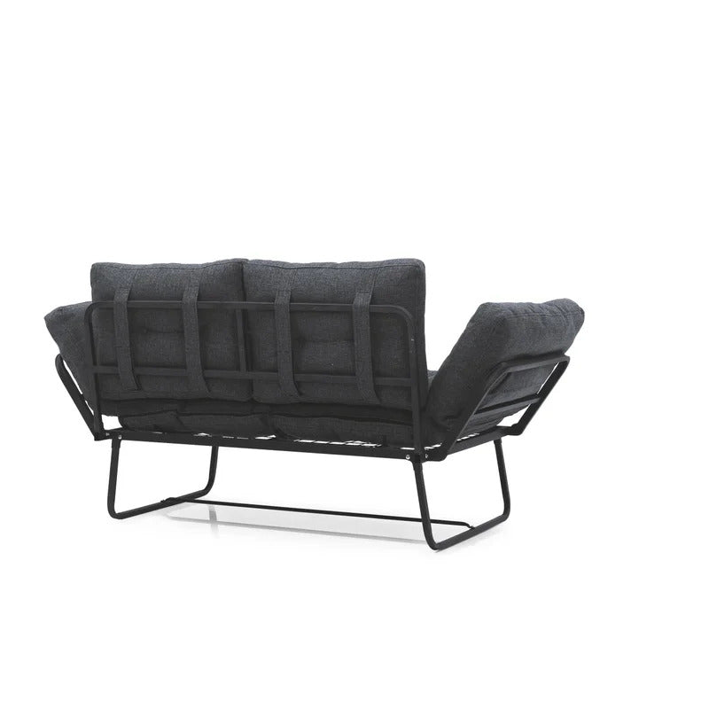 Futon: 66'' Wide  Convertible Sofa