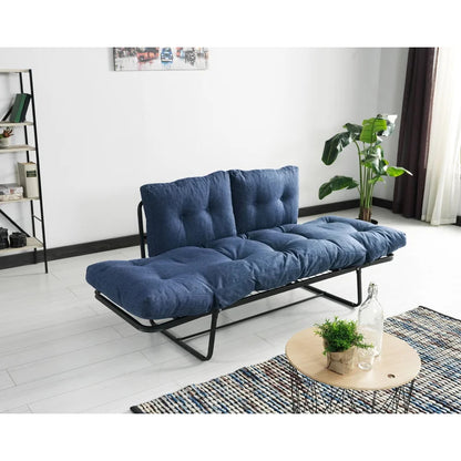 Futon: 66'' Wide  Convertible Sofa