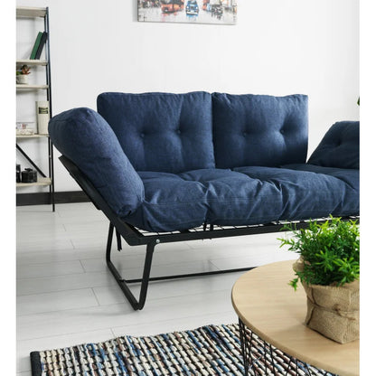 Futon: 66'' Wide  Convertible Sofa