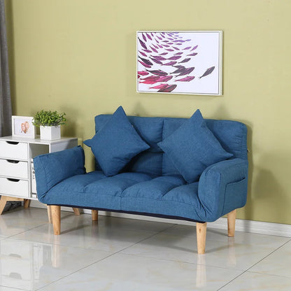 Futon: 68.5'' Wide  Back Sofa