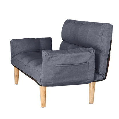 Futon: 68.5'' Wide  Back Sofa