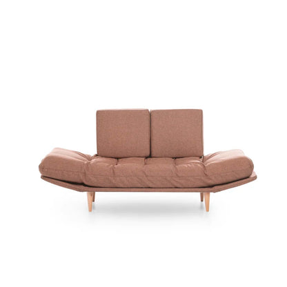Futon: 72" Wide Back Convertible Sofa