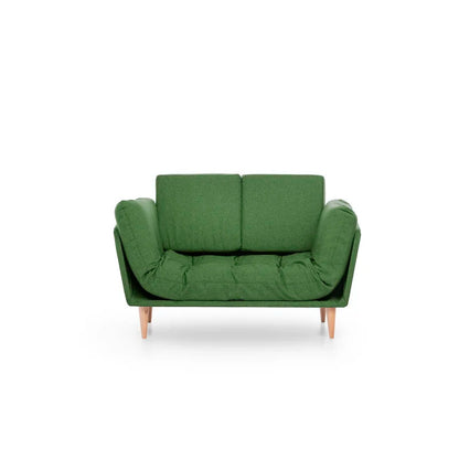 Futon: 72" Wide Back Convertible Sofa