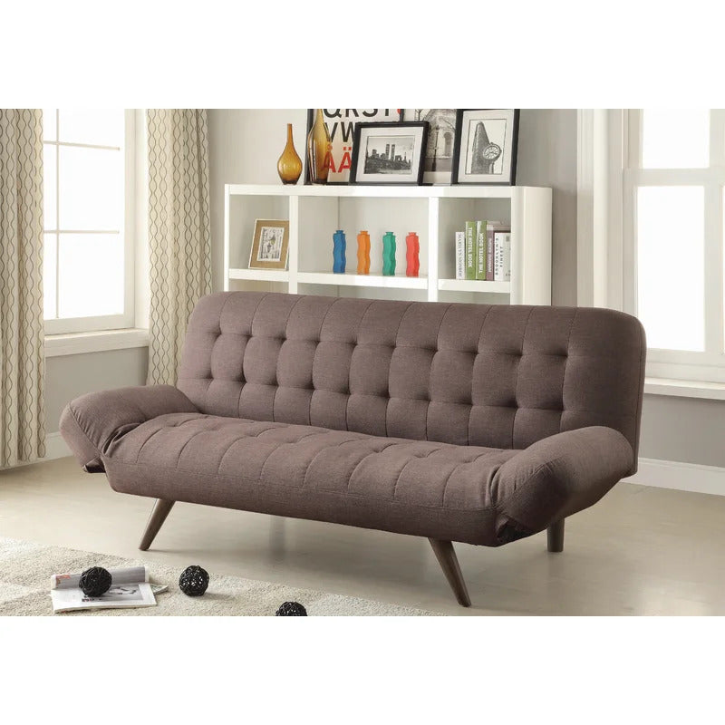 Futon: 75'' Flared Arm Sleeper