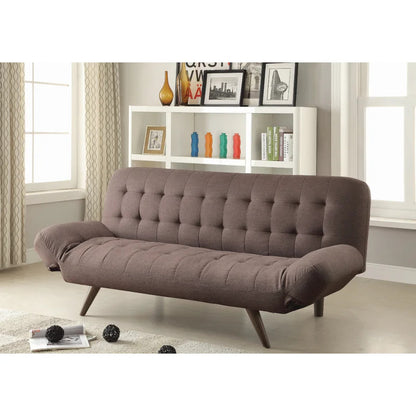 Futon: 75'' Flared Arm Sleeper