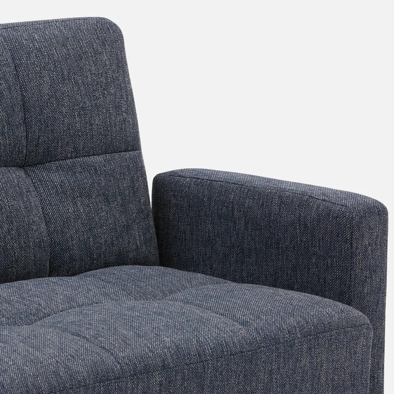Futon: 78.7" Wide  Convertible Sofa