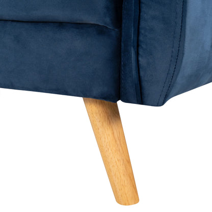 Futon: 81.5'' Wide Faux Leatherette Convertible Sofa with Storage