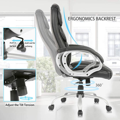 Gaming Chair: Classic Black Gaming Chair
