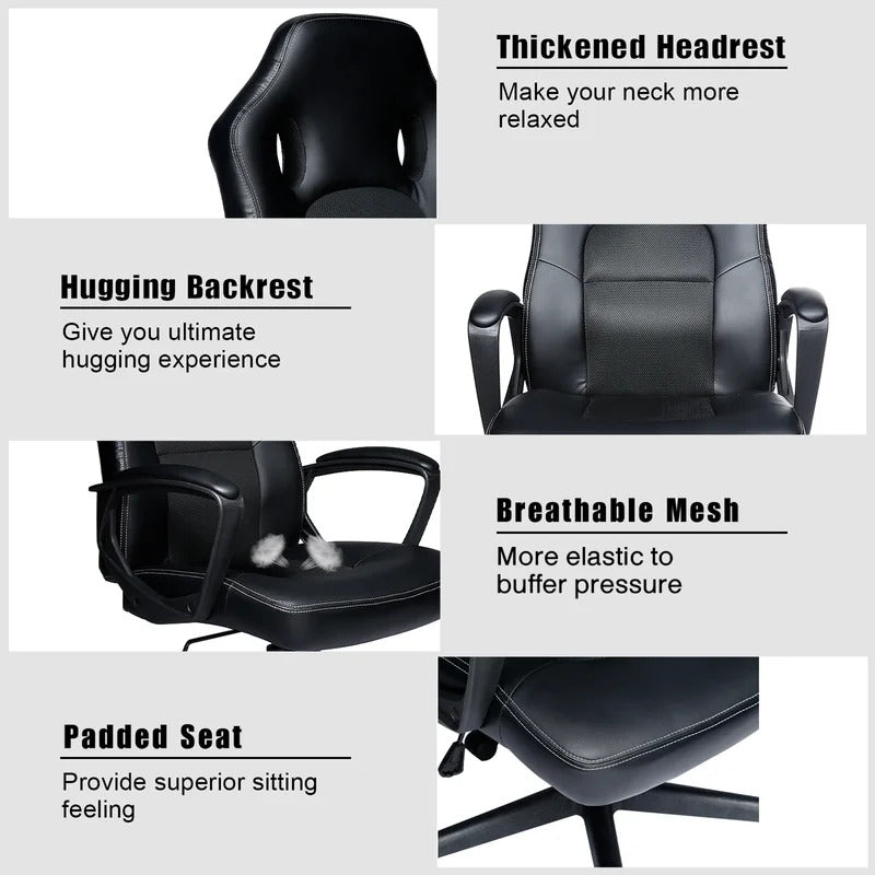 Gaming Chair: High Back Racing Gaming Chair