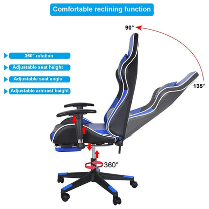 Gaming Chair: Leatherette Gaming Chair