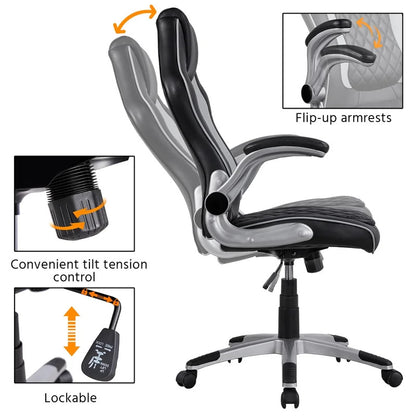 Gaming Chair: Modern Black Gaming Chair