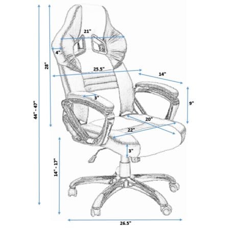 Gaming Chair: Office PC Gaming Chair
