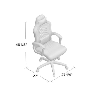 Gaming Chair: Racing Massage Gaming Chair