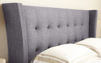 Double Bed: Kenle Fabric Double Hydraulic Bed