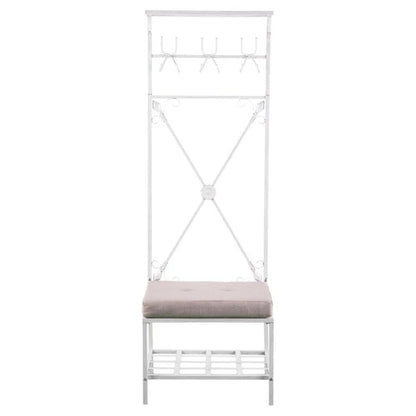 Hall Trees: Entryway Storage Rack Hall Tree