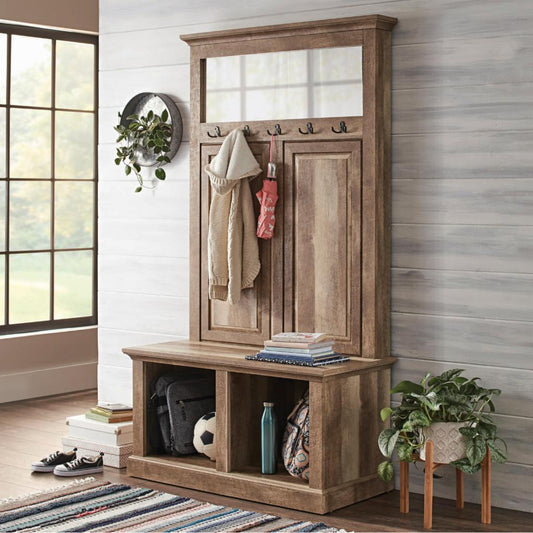 Hall Trees: Hall Tree - Weathered