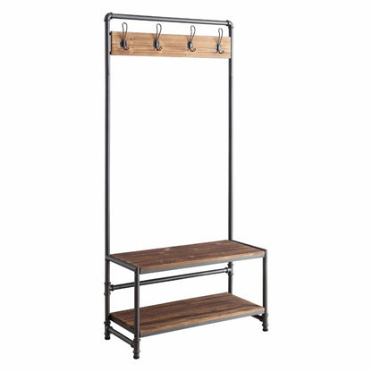 Hall Trees: Hall Tree Entryway Bench