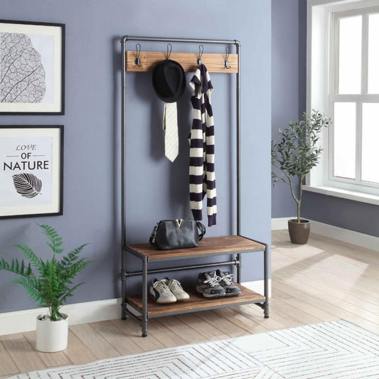 Hall Trees: Hall Tree Entryway Bench