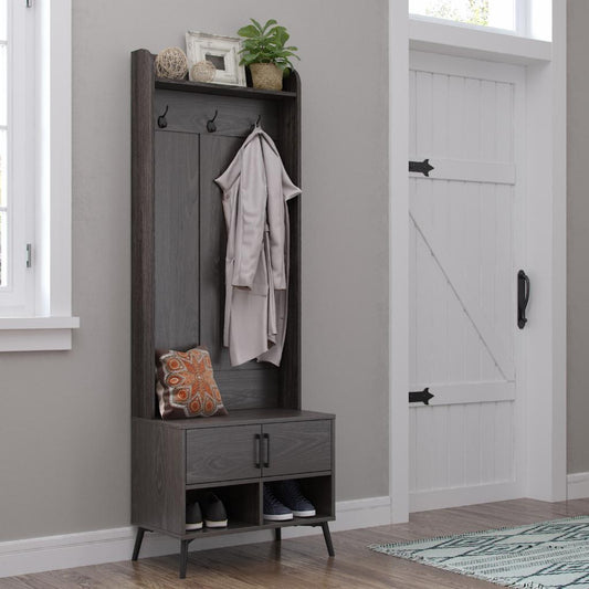 Hall Trees: Hall Tree Entryway Bench