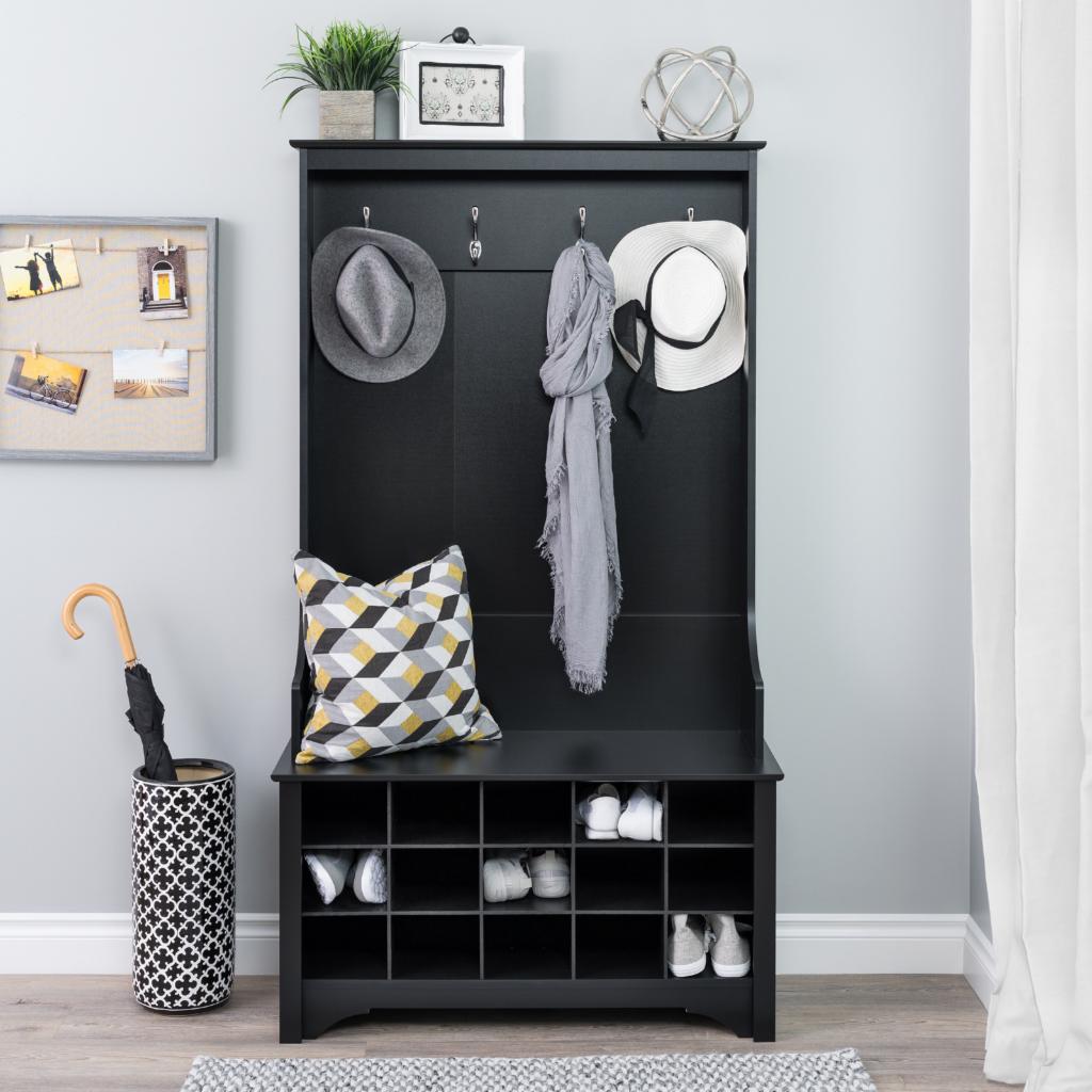 Hall Trees: Hall Tree with Shoe Storage