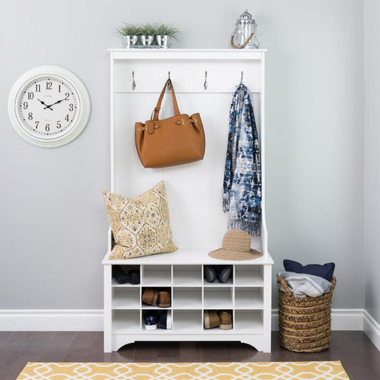 Hall Trees: Hall Tree with Shoe Storage