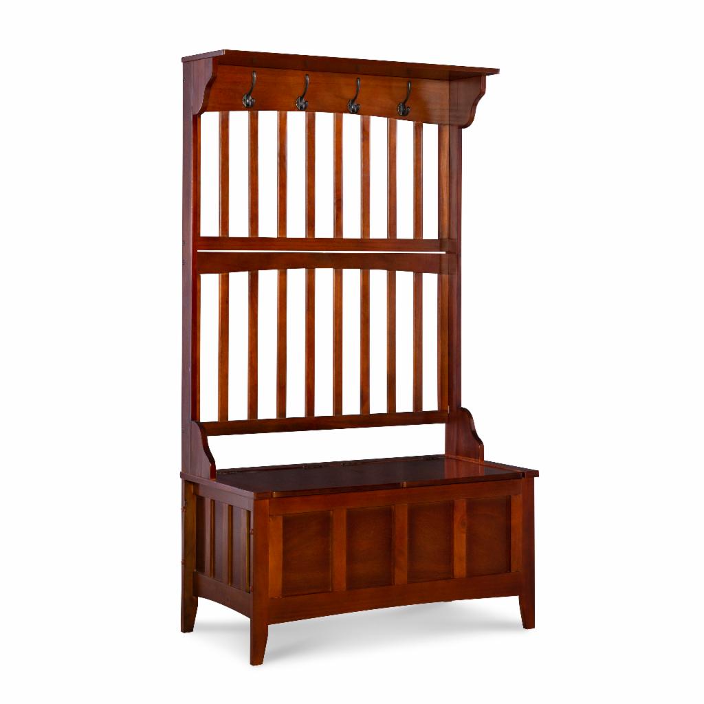 Hall Trees: Hall Tree with Storage Bench