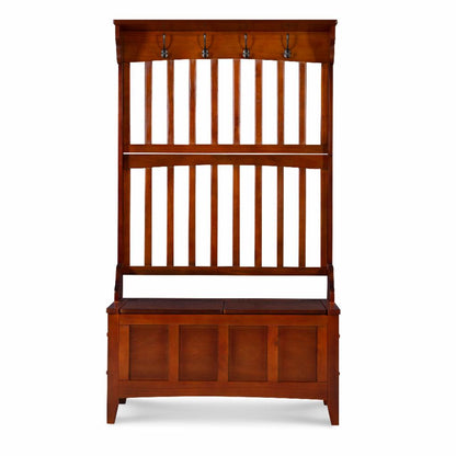 Hall Trees: Hall Tree with Storage Bench