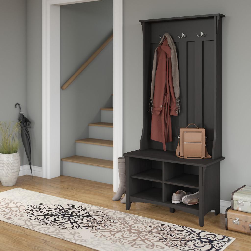 Hall Trees: Hall Tree with Storage Bench