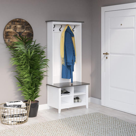 Hall Trees: Hall Tree with Storage Bench