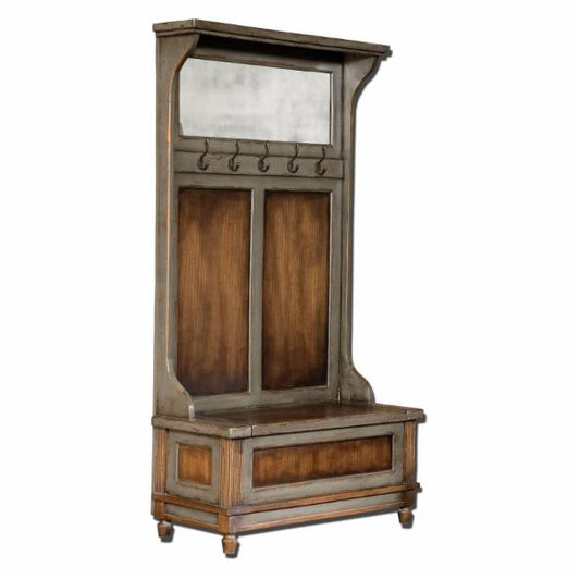 Hall Trees: Vintage Hall Tree 