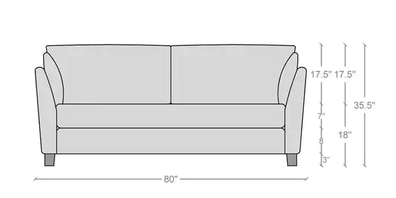 3 Seater Sofa Set:- Fabric Sofa Set