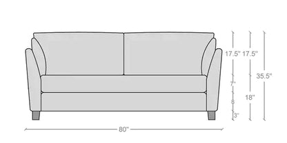 3 Seater Sofa Set:- Fabric Sofa Set