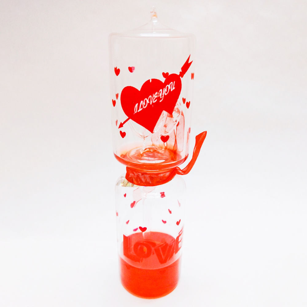 Home Decor : Beautiful Glass Love Meter