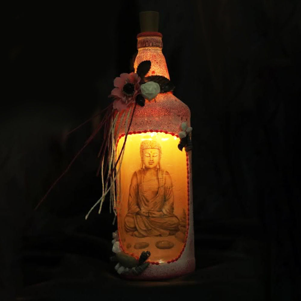 Home Decor : Bottle Lamp Shade