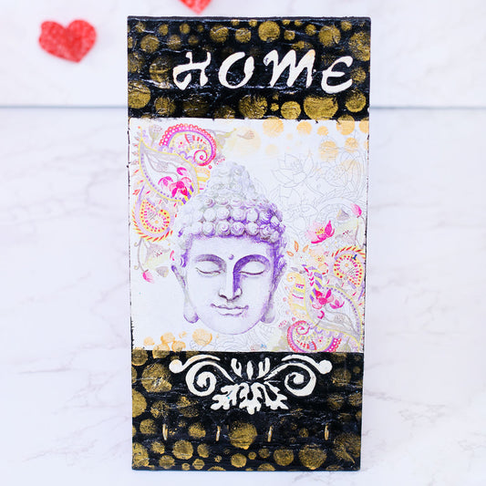 Home Decor : Buddha Wall Key Holder