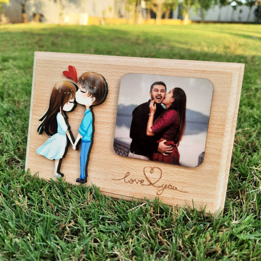 Home Decor : Lovely Wooden Photo Frame
