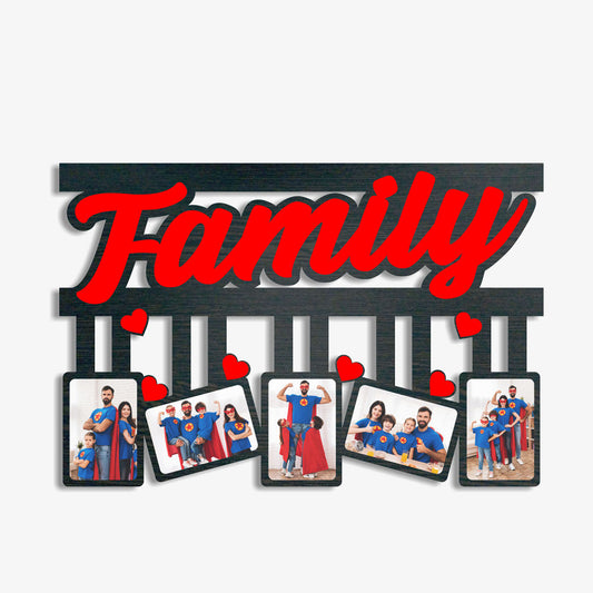 Home Decor : Personalized Family Photo Frame