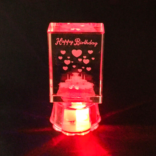 Home Decor : Unique Crystal With Love Quote