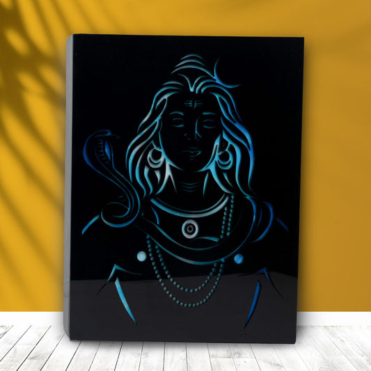 Home Decor : Painting Wall Decor with light