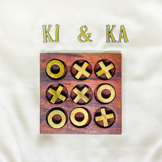 Home Decor : Wooden Tic Tac Toe