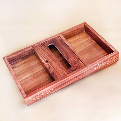 Home decor : Wooden Tissue Paper Holder