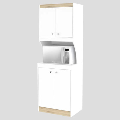 Kitchen Cupboard : 67" Kitchen Cabinet/Microwave Stands And Hutch Cabinets